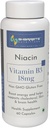 Generický vitamín B3 Niacin doplnok -60 Kapsule Energia Boost.