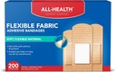 All Health Adhesive Fabric Bandages, 200 Gróf podľa veľkosti 