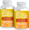 19-in-1 Peruvian Maca Root Capsules - 9125 mg Ashwagandha Supplements with Maca Fenugreek & Ginseng (120 Kapsule), Pack of 2