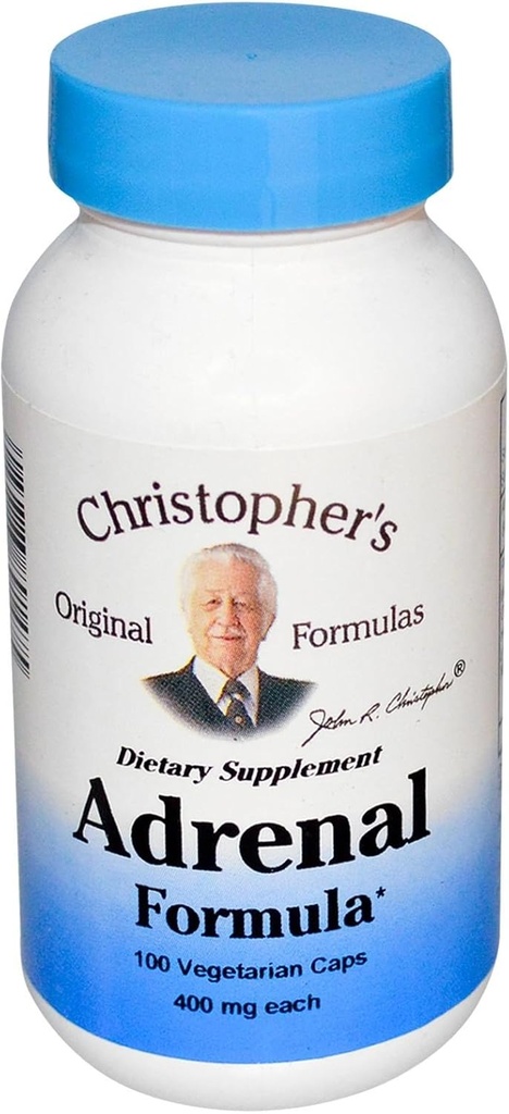 Dr. Christopher's Formula Adrenal Formula - 400 mg - 100 Caps