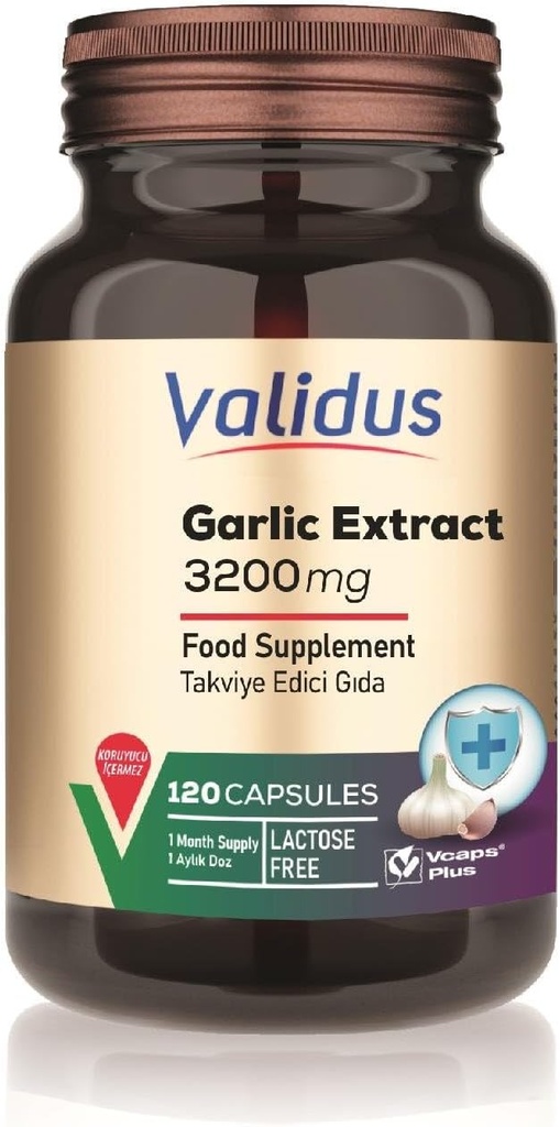 VALIDUS cesnak 3200 mg 120 kapsúl