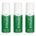 Biofreeze Roll On Bolesť Relief pre kolená, krku, Hip, kĺbu, plece, & Jednoduché bolesti, Artritída bolesť Reliever, Bolesť svalové relief, Roll On Menthol Gel 3 Fl Oz (Pack of 3)
