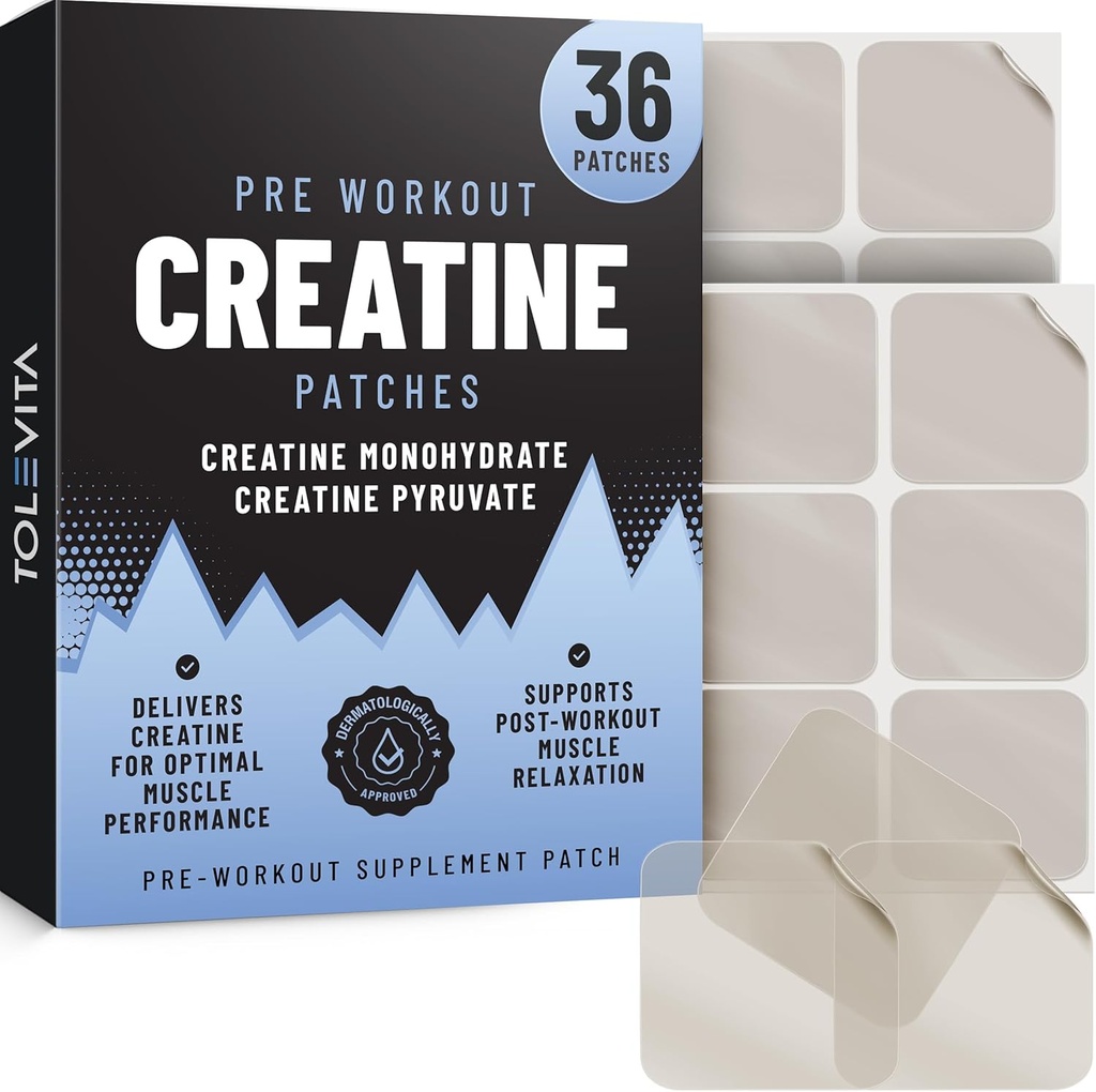 Pre Cvičenie Kreatín Patches - 36 ks 