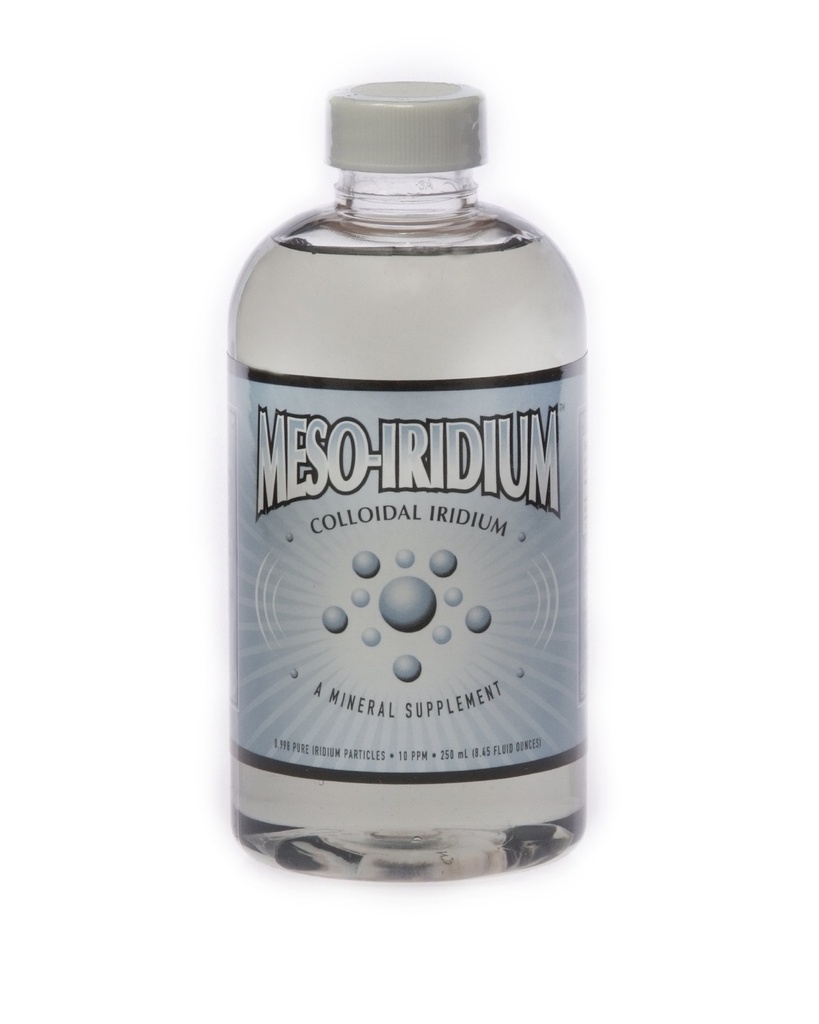MesoIridium TM 10 ppm Koloidné Irídium 250 ml/8,45 Oz