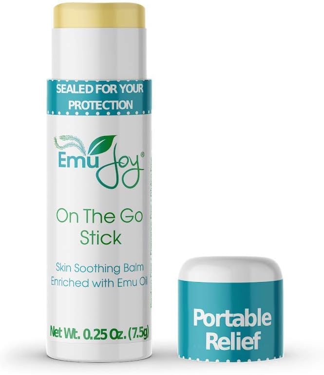 Emu radosť na Go Anti svrbenie krém Stick - horí krém, Bug Bite Svrbenie úľava prvá pomoc Stick pre škrabance, bodce, Burns, z Mosquito, Posteľ chyby, Bee Sting Relief (1pk)