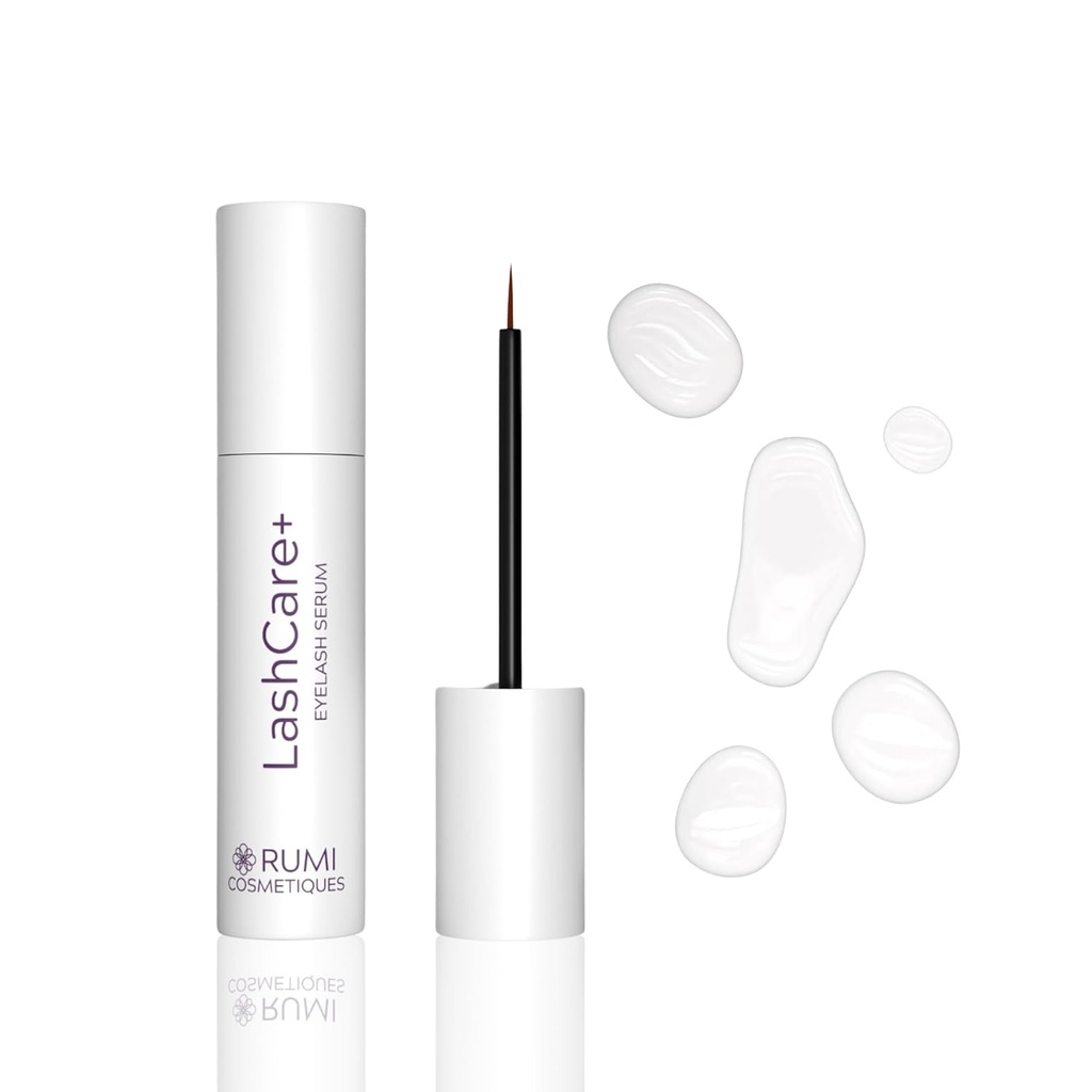 LashCare+ Sérum na zvýšenie rias pre staršie ženy - dlhšie, hrubšie Lashes za 12 týždňov - pre citlivé oči, prírodný rast - zlepšenie, kondicionér pre dlhšie vyzerajúce Lashes (1ml (1 mesiac dodávky)