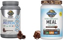 Záhrada života Organická Vegánska Sport Protein Powder, Čokoláda - Probiotiká a surové organické náhrady stravy Shakes