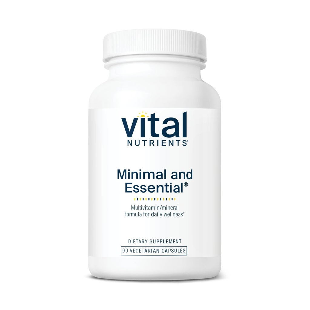 Vitálne živiny Minimálne a esenciálne Multivitamínové jednodňový Vegetarián Multivitamín, Minerál, & Antioxidant Supplement* 