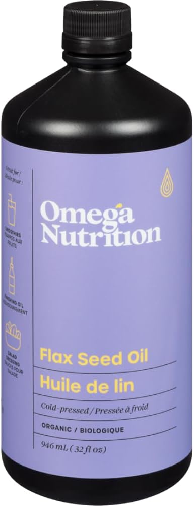 Omega Nutrition Ľanový olej, 32-Ounce