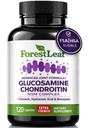 Glukozamín Chondroitín MSM Complex Supplement - Trojitá sila 1200mg Joint Support Supplement for Women & Men with Turmeric, Hyaluronic Acid and Bromelain for Muscle Flexibility - 120 Caps