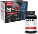 Myogenix Myovite Multivitamín a podpora pečene doplnok Bundle 