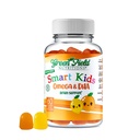 Greenfield Nutritions Smart Kids Halal Omega 3 Gummy s DHA - 60 Halal Vitamíny pre deti, podporuje mozog a imunitné zdravie - Vegan, Non-GMO, Gluten, Želatína-free a Arašidové bez halal Gummy Vitamíny