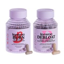 Lemme Burn & Debloat Kapsula Bundle - Metabolizmus a spaľovanie tukov + Debloat Kapsule od Bloating & Gas Relief, Probiotiká & Prebiotiká - Bezlepkové, Non-GMO - 60 Ct.