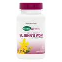 NaturesPlus bylinné látky ľubovník bodkovaný, rozšírené uvoľňovanie - 450 mg, 60 Vegan tabliet - vegetariánske, bezlepkové - 60 porcií