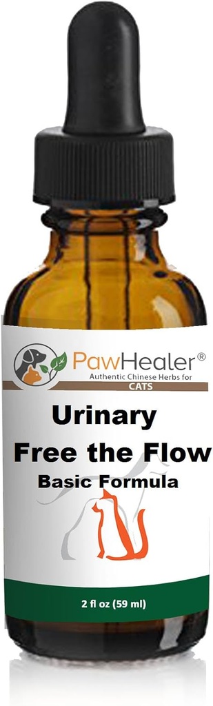 Bladder Stones/Crystals: Mother Free The Flow: Basic Formula - Bylinné tekuté byliny pre mačky a malé psy - 2 fl oz (59 ml) - Kúpiť viac ušetriť viac (1 fľaša)