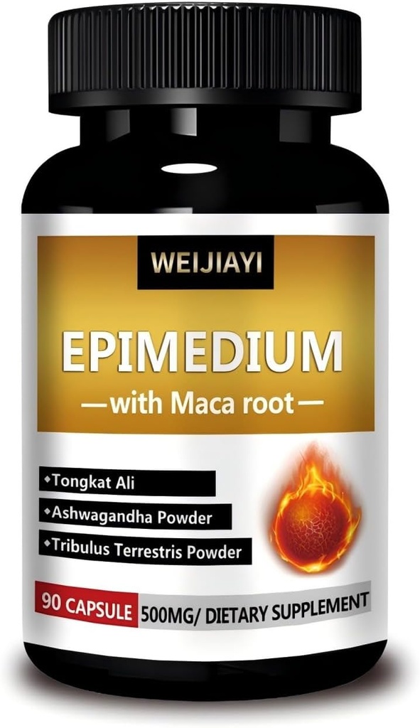Epimedium môže zvýšiť mužskej sexuálnej funkcie - Super Epimedium, obsahuje 500 miligramov na službu, v kombinácii s extraktmi z Dongge Ali, Saw Palm, ženšen, a Black maca Root,...