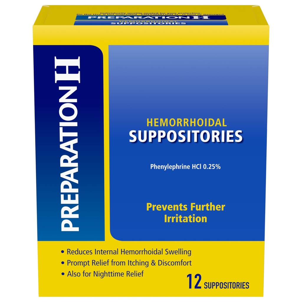 Príprava H domnienky na hemoroidy pre úľavu od svrbenia a nepohodlia - 12 grófov (pack of 1)