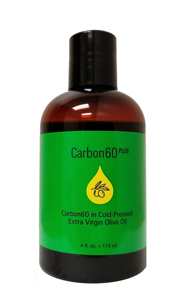 Uhlík 60 plus pravidelná sila. Má 20mg viac uhlíka 60 na 100ml ako väčšina konkurentov. uhlík 60, extra panenský olivový olej lisovaný za studena, c60