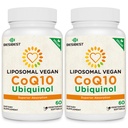 Besibest 1000mg Liposomal CoQ10 Ubiquinol, 120 Vegan Softgels, High Absorption Ubiquinol CoQ10 Supplement, Active Antioxidant Form of Coenzyme Q10 for Heart Function & Energy Production
