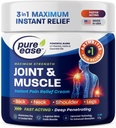 Artritída bolesť Relief krém pre Back 3 v 1 Maximálna okamžitá úľava 2 OZ - Fast-Acting svalovej bolesti krém extra sila kĺbu a kolena - Výkonný vzorec pre krku plece a dolnej časti chrbta