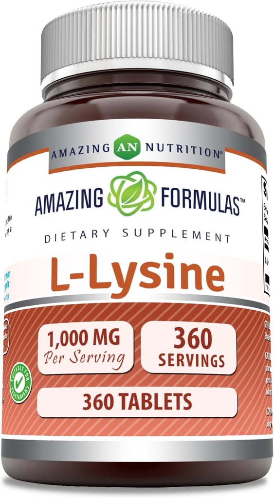 Úžasné vzorce L-Lysine 1000 Mg 