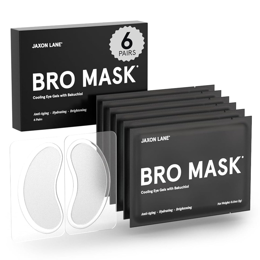 BRO MASK pod očami záplaty pre mužov starostlivosť o pleť 