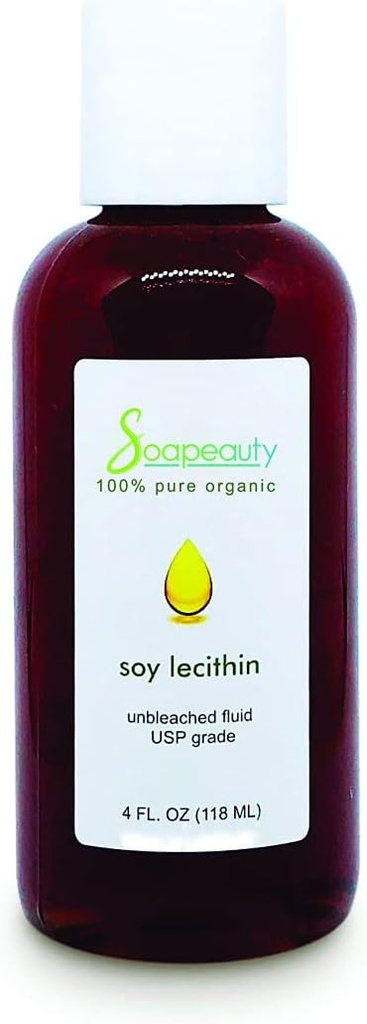 Mydlo Lecithin sója nebielené kvapaliny kvapaliny vlasy nechty zdravie 4 OZ na 7 LBS (veľkosť: 8 OZ)