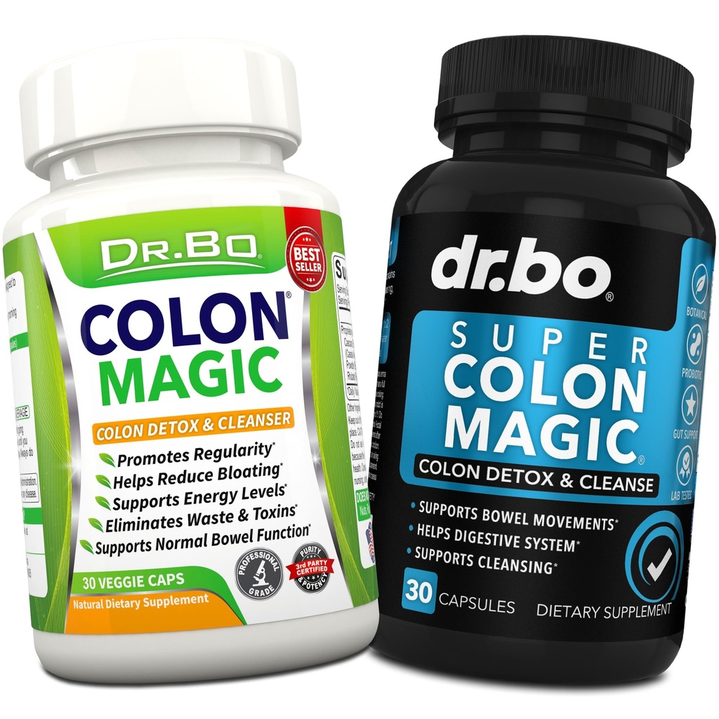Cleanser Colon Detox Supplement Kapsule - 15 Day Colon Cleates & Probiotic Daily Herbal Cleaning - Natural Bowel Movement Supplements for Intestinal Bloating Tráviace Gut Podpora