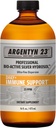 Argentyn 23 Profesionálna imunitná podpora - Koloidné striebro, bio-aktívny hydrosol striebra, 23 ppm, Liquid Twist Top, 16 Fl Oz (473 ml)