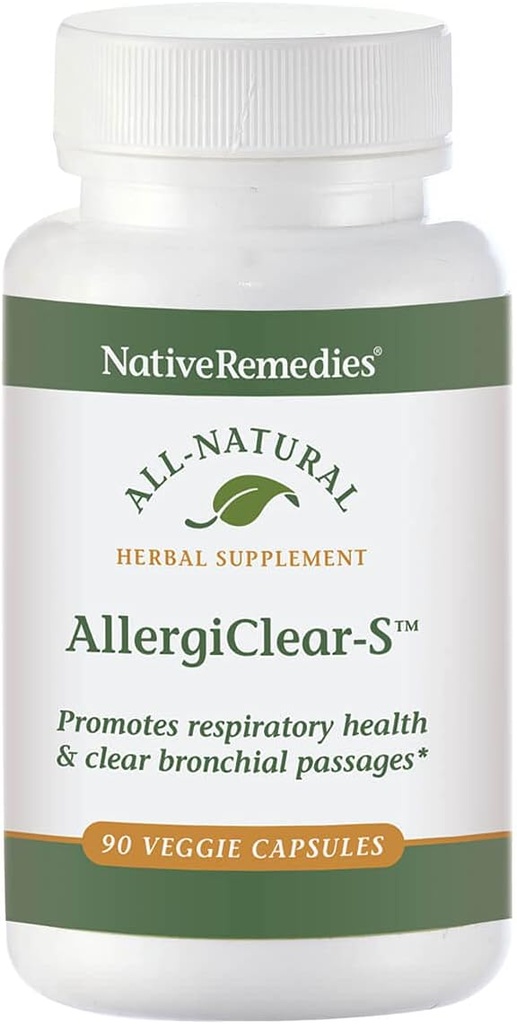 Native Remedies AllergiClear pre úľavu počas alergickej sezóny (90 tabliet)