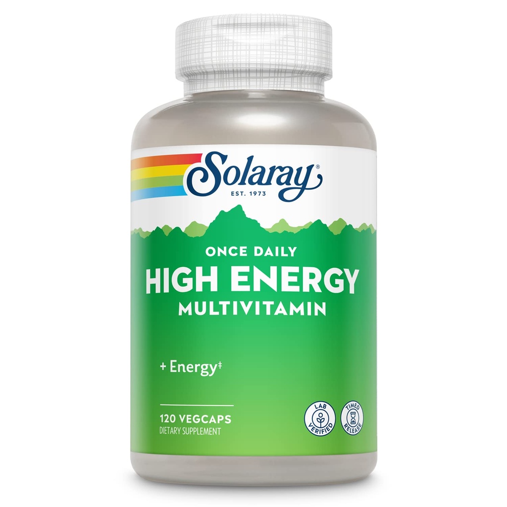 SOLARAY High Energy Multivitamínový 