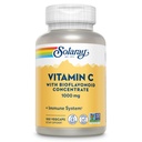 Solaray C Supplement with Rose Hips, Acerola, Bioflavonoids, 1000mg, 100 count