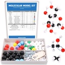 Swpeet 125 ks Molekulárny model Súprava pre anorganické a organické Molekulárny model Učiteľ a 16 rokov a viac Študent Kit - 54 Atómy & 70 Odkazy & 1 Krátky Link Remover Tool - Science Hračky