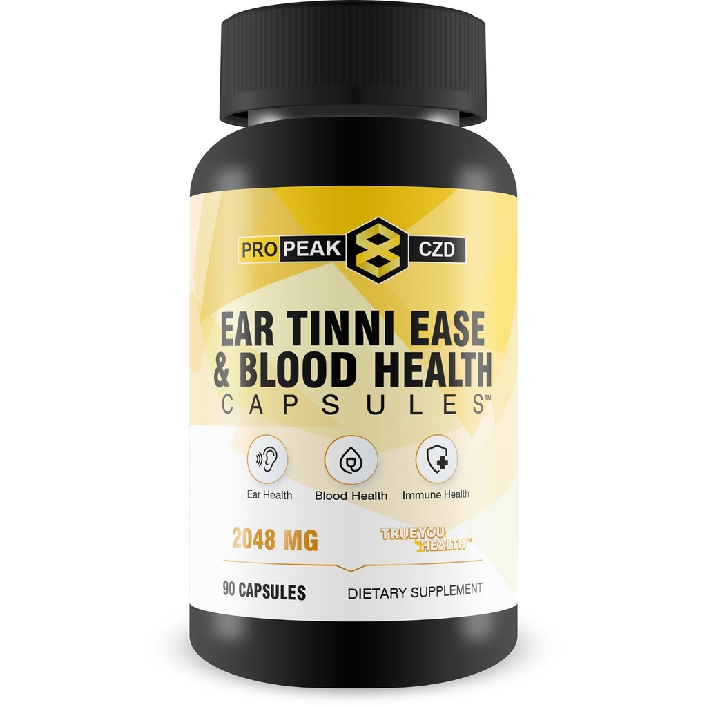 Prírodné Tinnitus úľava ušná Tinnie ľahší imunitný boost - Naše najlepšie Tinnitus úľava pre zvonenie uší Imunitná podpora doplnok - krv booster - zdravie ucha - Immune Boost krv Builder zdravie pilulky