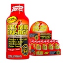 Vitamín Energy Focus+ Extra sila Energia Shot Tropická infúzia 12 Balenie, 260 mg Prírodný kofeín, B-vitamíny, CoQ10, aminokyseliny, zameranie, produktivita a jasnosť, Zero Sugar, Gluten-free, 1,93 fl oz