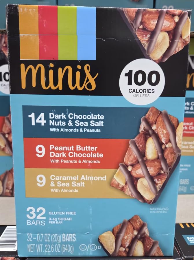 Kind Minis balenie odrody 32 Bar 22.4oz 640g Box
