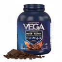 Vega Sport Vegan Protein Powder + Recovery - 30g Plant Based Protein per Serving, Mocha, 45 Servings, 5g BCAA, Probiotiká, NSF Certified, pre Shakes & Smoothies, 4,2lbs (Backaging May Vary)