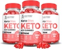 Justified Laboratories (3 Pack Keto Bits Keto ACV Gummies Extreme 2000MG Keto Bites Keto Gummies Ocot Apple Cider Formulated with Pomegranate Beet Juice Powder B12 Vegan Non GMO 180 Gummy