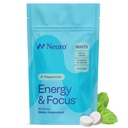 NeuroGum Energy & Focus Mints (90 gróf tašky, mäta pieporná) 