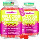 Apple Cider Ocogar Gummies, Keto ACV Gummies for Women and Men, Apple Cider Ocogar Supplement with Green Tea, B12, Probiotic for Detox Cleans, Metabolizmus a trávenie zdravie, Vegan - 2 mesiace Zásoba