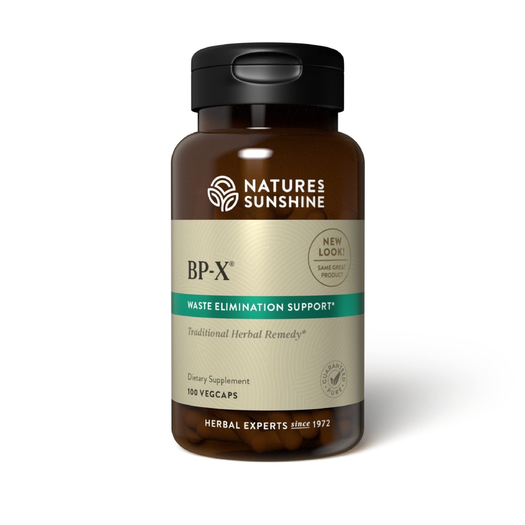 Nature's Sunshine BP-X, 100 Capsules | Supports Intestinal, Digestive and Hepatic Health and Assists with Liver, Gallbladder and Bowel Functions