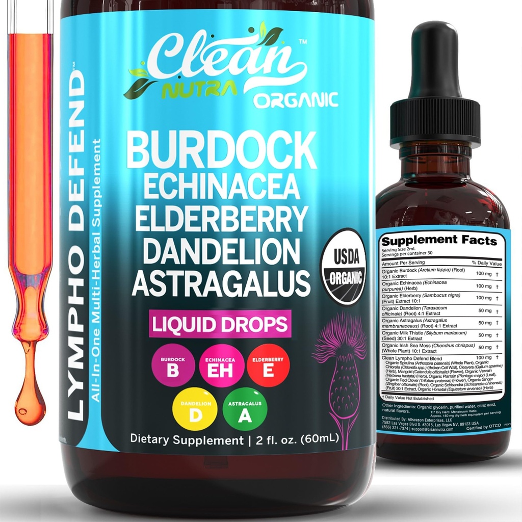 Organické Lymfatické Odvodnenie Supplement 