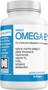 UNIQUE E A.C. Grace Company Omega E+ - Rybí olej doplnok - s Marine Omega-3 mastné kyseliny, vitamín E, vitamín D3 a CoQ10 - pomáha podporovať srdce, mozog, a zdravie kože - 60 Softgels
