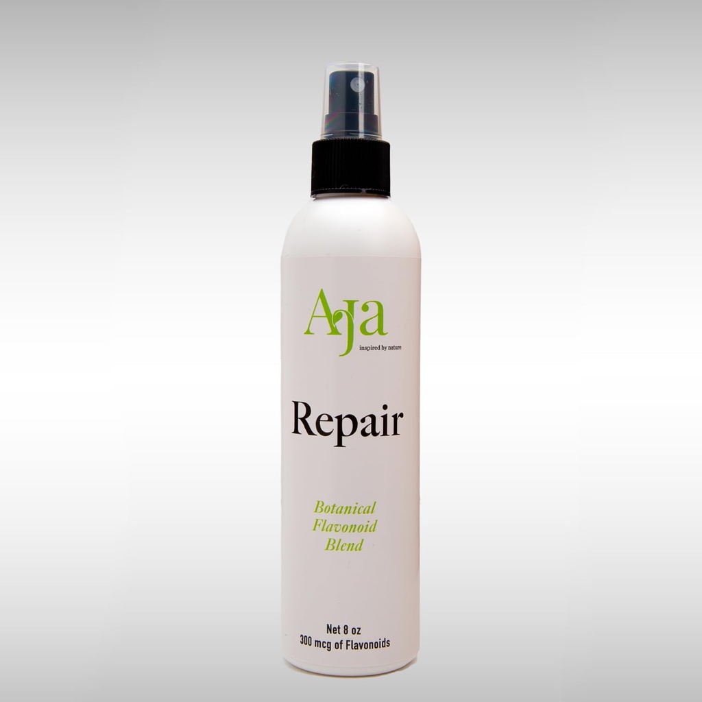 AJA REPAIR Mist - Prírodná pleť upokojujúci sprej s BioFlavins pre podráždenie (8 Ounce)