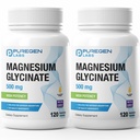 Magnéziumglycinate 500mg [Vysoká potencia] Veggie Caps, súvisiace s superior absorpciou, non-GMO, NO Gluten a Dairy, podporuje svalovú hmotu, kĺby, a srdce zdravie
