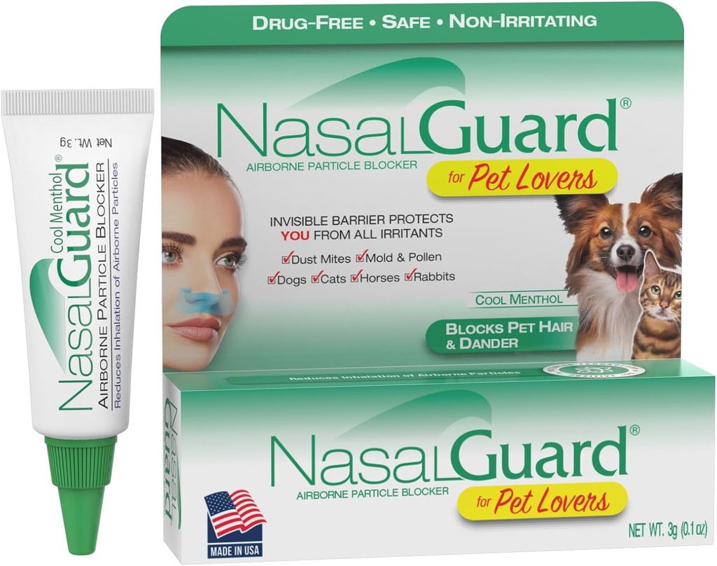 Airborne Particle Blocker Gel for Pet Mills 