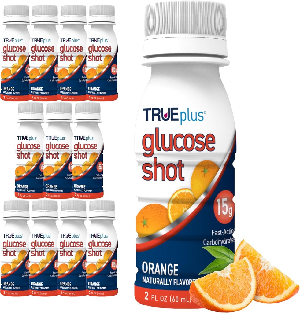 TRUeplus Glukóza Strely 12 Fľaše - oranžová