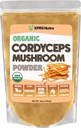 XPRS Nutra Organic Cordyceps Mushroom Powder - Premium Cordyceps Huby - Skutočné huby Cordyceps Powder Supplement for Energy and Immune Support - Vegan-Friendly Mushroom Cordyceps (16 oz)