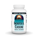 Zdroj Naturals Inozitol & Choline 800 mg podporuje zdravú nervovú funkciu - 100 tabliet