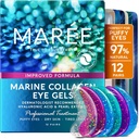 MAREE očné gély - Pads pod očami Patches pre opuchnuté oči a tmavé kruhy s kolagénom a kyselinou hyaluronovou - Anti vrásky pod očné masky starostlivosť o pleť liečba opuchy a tašky - Parches Para Ojeras